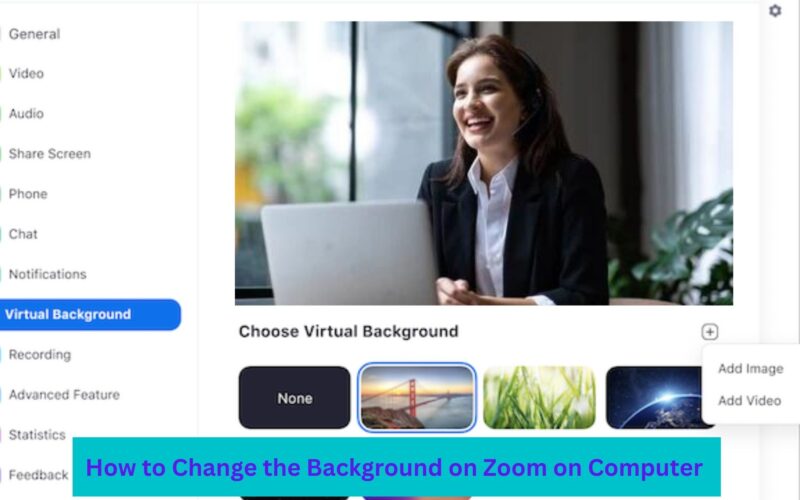 How to Change the Background on Zoom on Computer - ArticleGe